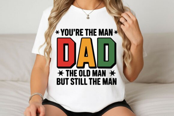 Celebrate Dad with the You're the Man Father's Day Gift Design