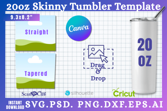 Mastering 20oz Tumbler Wraps with SVG Templates