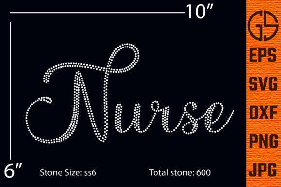 Nurse Rhinestone Template Design: Beyond the Scrubs