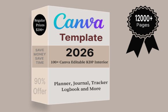Scale Your Amazon KDP Business with 100+ Editable 2026 Templates